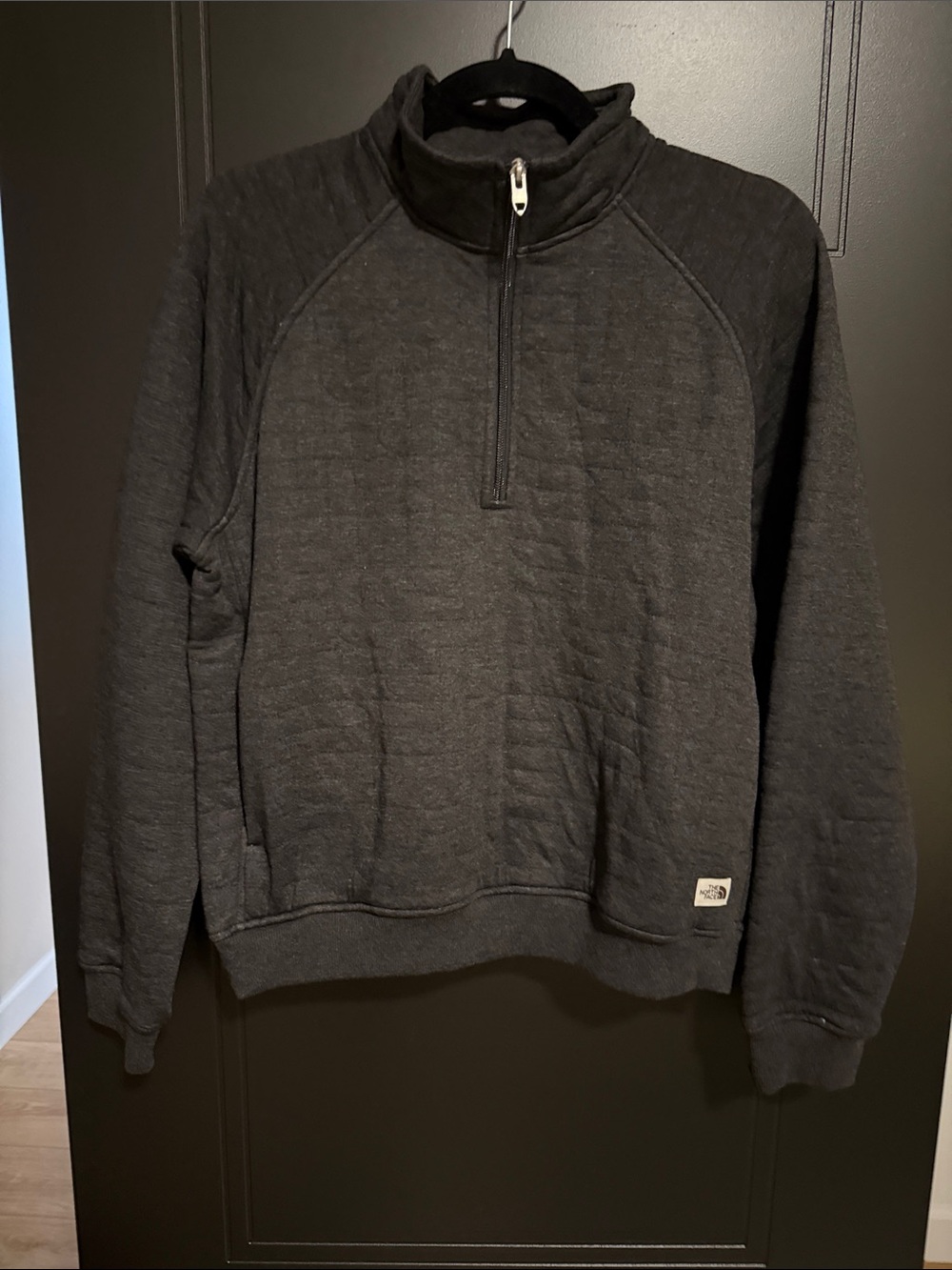 The North Face Black Half-Zip Pullover Sweatshirt